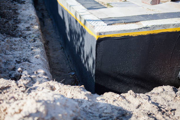 Professional Exterior Waterproofing technician working in Bellwood, VA